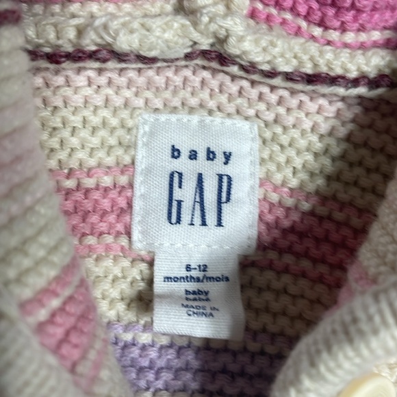 Baby gap hooded knit sweater - Picture 2 of 7